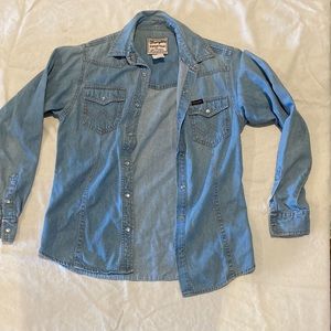 Vintage Wrangler Pearl Snap Shirt